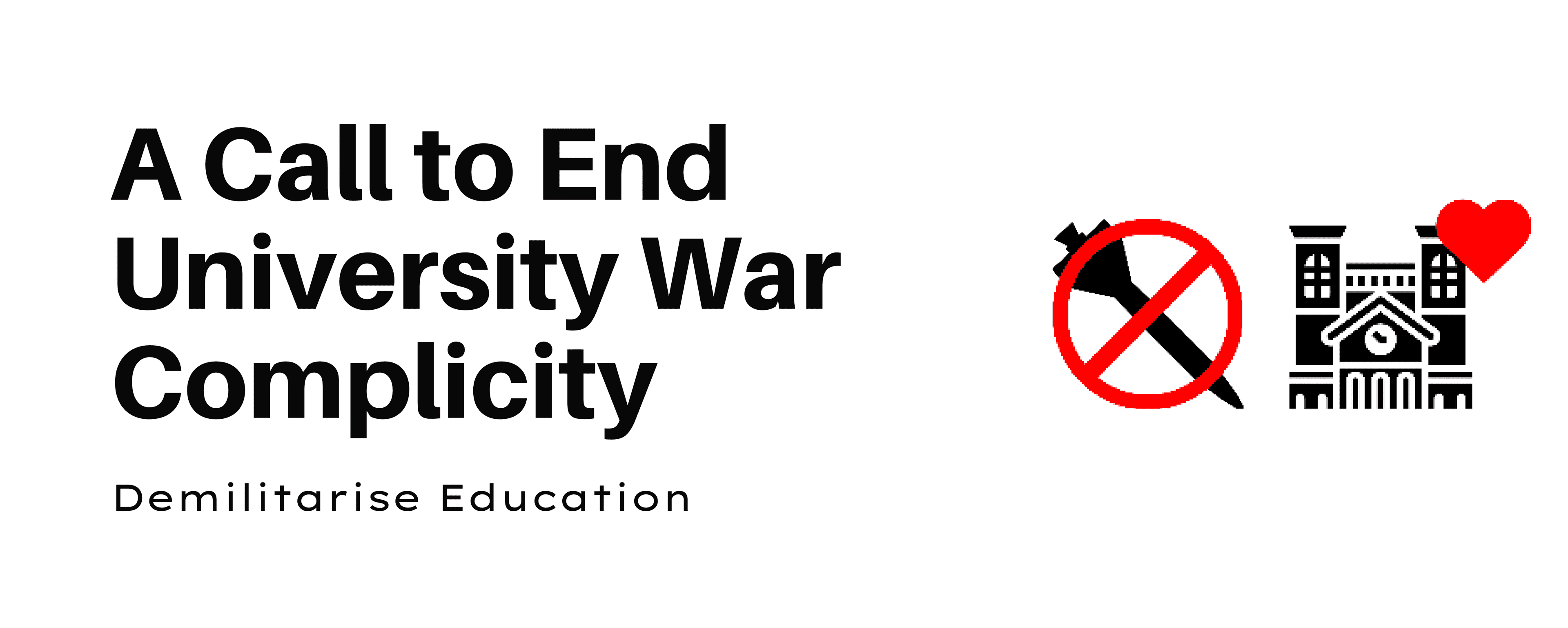 A Call to End University War Complicity